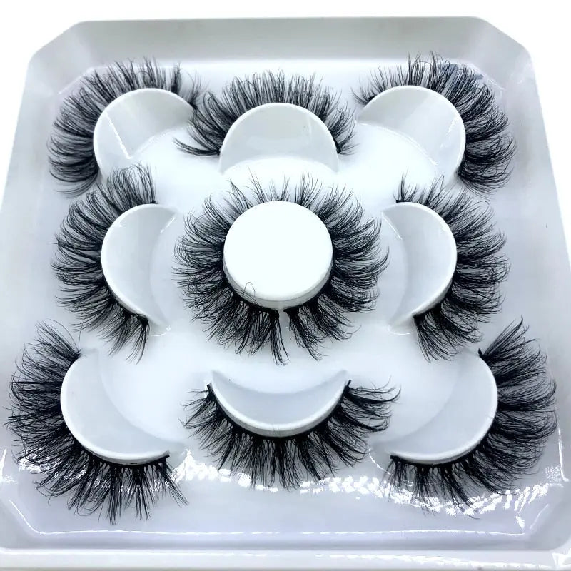 natural 3D false eyelashes Luemas Hair and Beauty Store