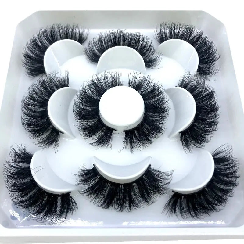 natural 3D false eyelashes Luemas Hair and Beauty Store
