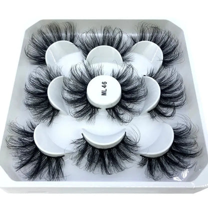 natural 3D false eyelashes Luemas Hair and Beauty Store