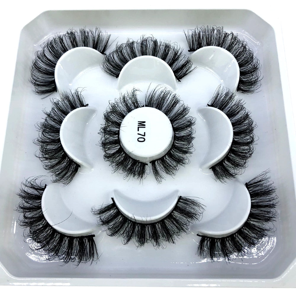 natural 3D false eyelashes