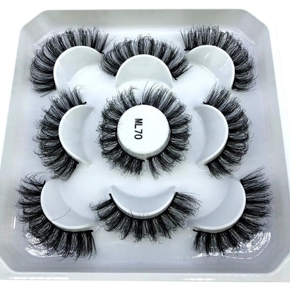natural 3D false eyelashes Luemas Hair and Beauty Store