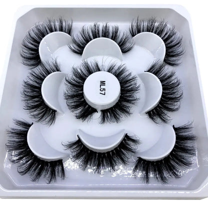 natural 3D false eyelashes Luemas Hair and Beauty Store
