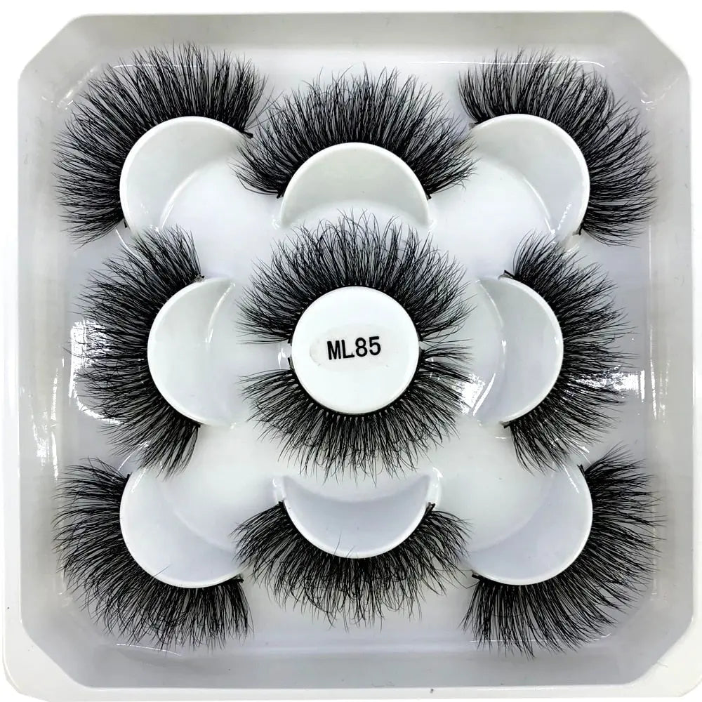 natural 3D false eyelashes Luemas Hair and Beauty Store