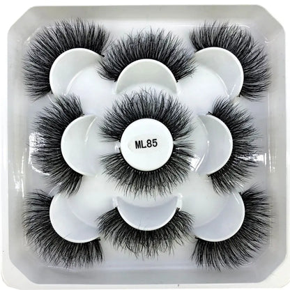 natural 3D false eyelashes Luemas Hair and Beauty Store