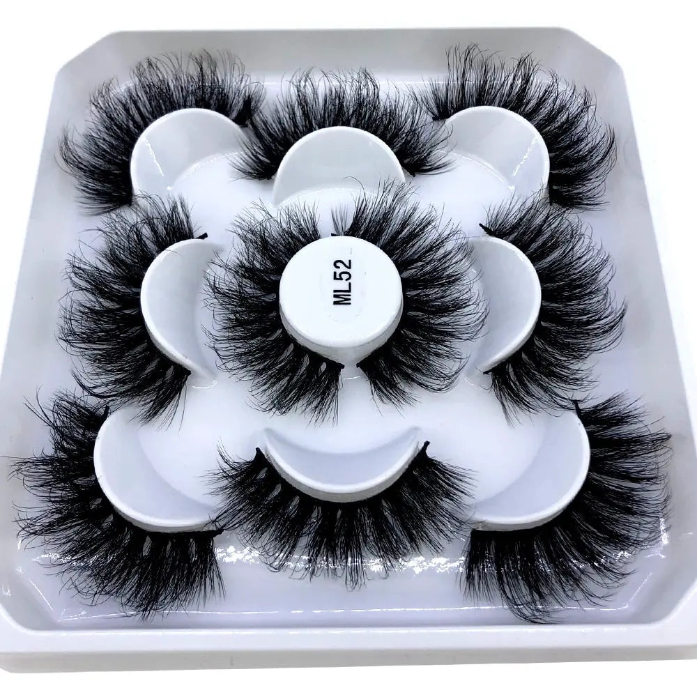 natural 3D false eyelashes Luemas Hair and Beauty Store